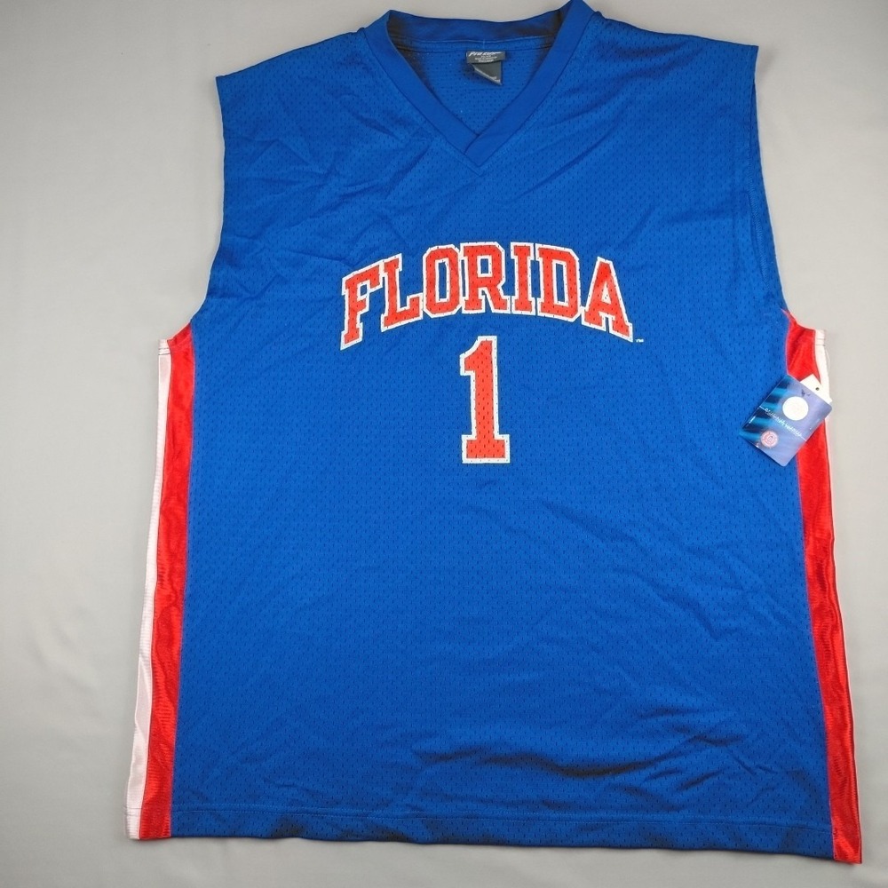 University Of Florida Gators V-Neck Mesh Jersey Sleeveless Size XL NWT Pro Edge